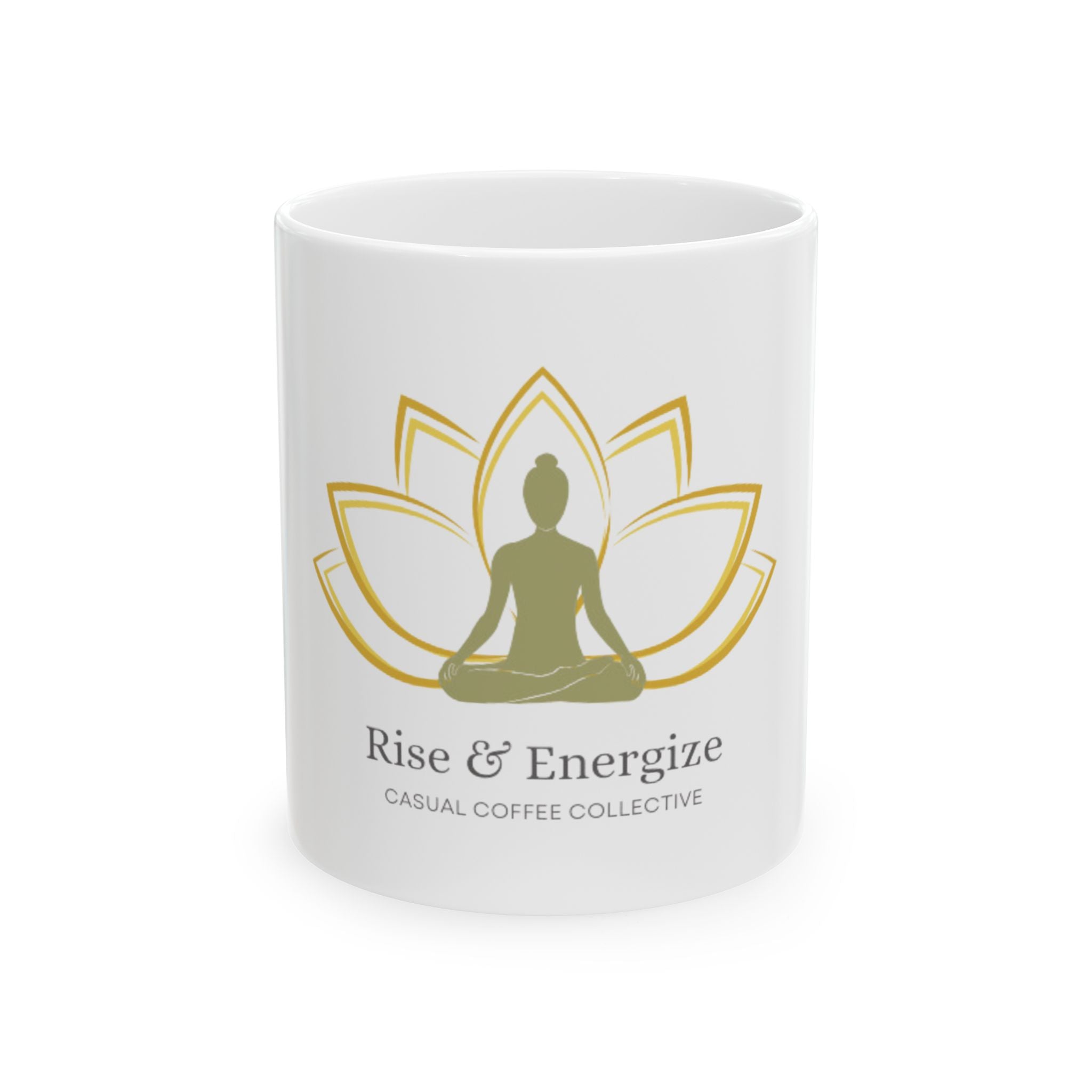 Yogi Rise and Energize, Hot Tea Ceramic Mug